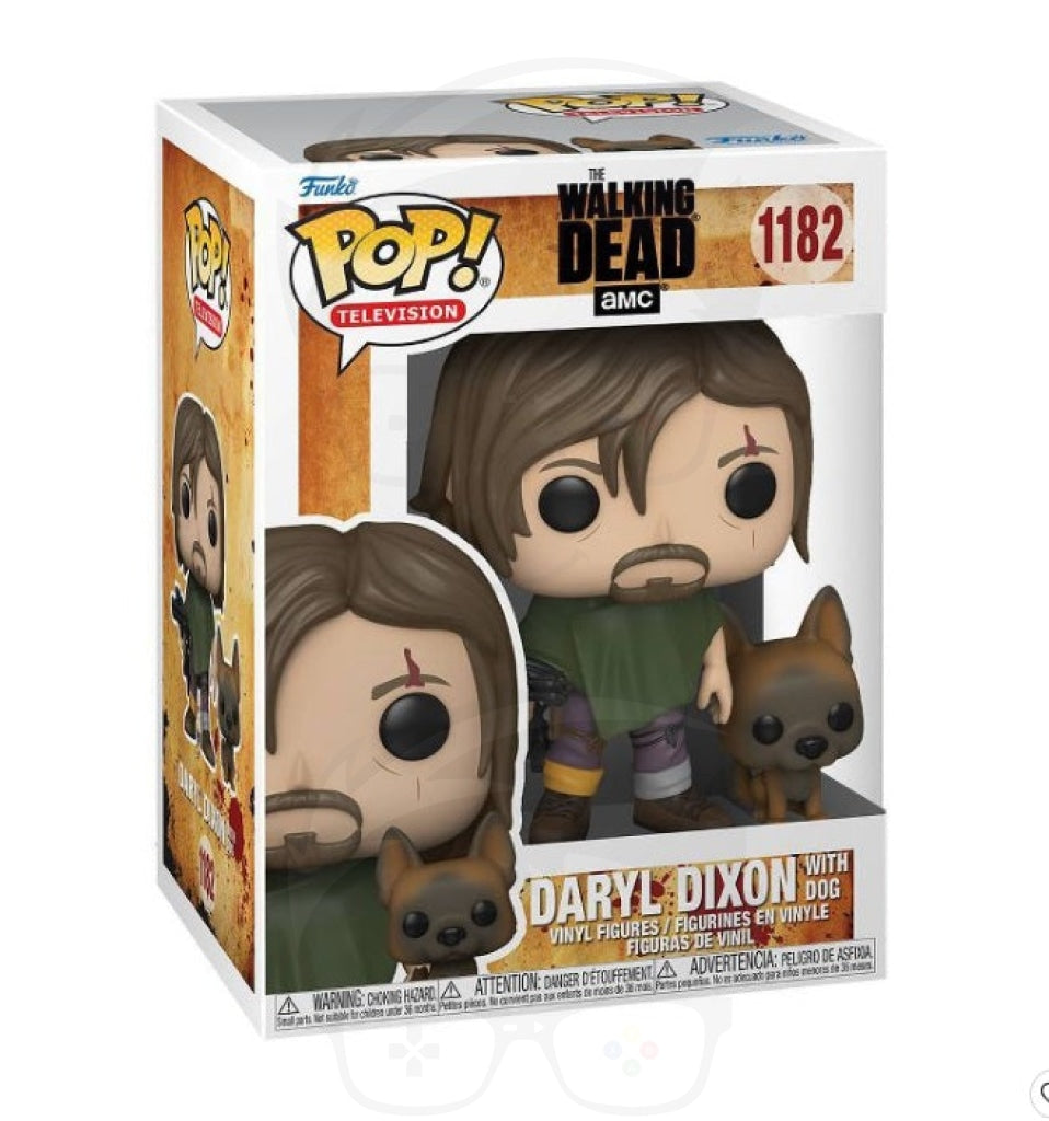 Funko POP TV & Buddy: Walking Dead - Daryl with Dog Funko POP TV & Buddy: Walking Dead - Daryl with Dog